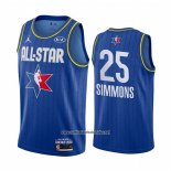 Camiseta All Star 2020 Philadelphia 76ers Ben Simmons #25 Azul