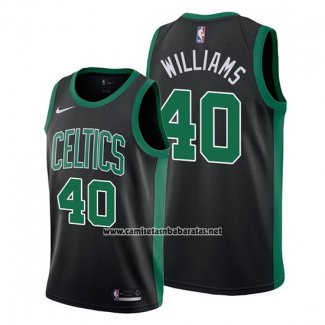 Camiseta Boston Celtics Grant Williams #40 Statement 2019-20 Negro