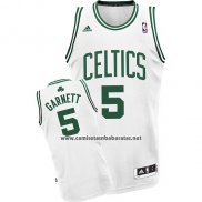 Camiseta Boston Celtics Kevin Garnett #5 Blanco