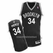 Camiseta Brooklyn Nets Paul Pierce #34 Negro
