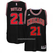 Camiseta Chicago Bulls Jimmy Butler #21 Negro