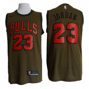 Camiseta Chicago Bulls Michael Jordan Nike #23 Verde