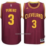 Camiseta Cleveland Cavaliers Kendrick Perkins #3 2015 Rojo
