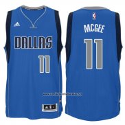 Camiseta Dallas Mavericks JaVale McGee #11 Azul