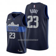 Camiseta Dallas Mavericks Trey Burke #23 Statement Azul