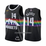 Camiseta Denver Nuggets Gary Harris #14 Ciudad Negro