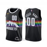 Camiseta Denver Nuggets Personalizada 2019-20 Ciudad Negro