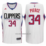 Camiseta Los Angeles Clippers Paul Pierce #34 Blanco