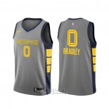 Camiseta Memphis Grizzlies Avery Bradley #0 Ciudad Gris