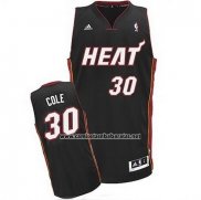 Camiseta Miami Heat Norris Cole #30 Negro