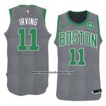 Camiseta Navidad 2018 Boston Celtics Kyrie Irving #11 Verde