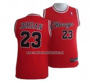 Camiseta Nino Chicago Bulls Michael Jordan #23 Rojo