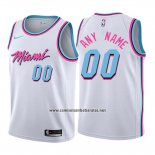Camiseta Nino Miami Heat Personalizada 2017-18 Blanco
