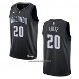 Camiseta Orlando Magic Markelle Fultz #20 Ciudad 2022-23 Negro