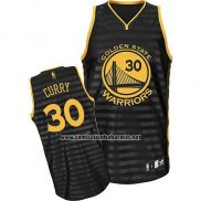Camiseta Ranura Moda Golden State Warriors Stephen Curry #30 Negro