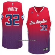 Camiseta Resonate Moda Los Angeles Clippers Blake Griffin #32 Rojo