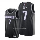 Camiseta Sacramento Kings Kyle Guy #7 Statement 2019-20 Negro