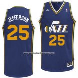 Camiseta Utah Jazz Al Jefferson #25 Azul