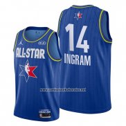 Camiseta All Star 2020 New Orleans Pelicans Brandon Ingram #14 Azul