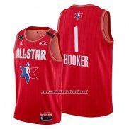 Camiseta All Star 2020 Phoenix Suns Devin Booker #1 Rojo