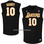 Camiseta Apodo Los Angeles Lakers Nashty #10 Negro