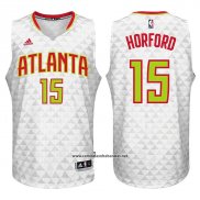 Camiseta Atlanta Hawks Al Horford #15 Blanco