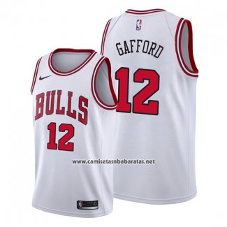 Camiseta Chicago Bulls Daniel Gafford #12 Association Blanco