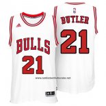 Camiseta Chicago Bulls Jimmy Butler #21 Blanco