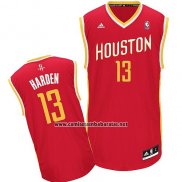Camiseta Houston Rockets James Harden #13 Rojo Amarillo