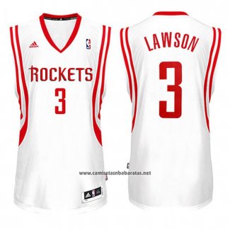 Camiseta Houston Rockets Ty Lawson #3 Blanco