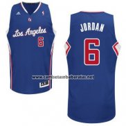 Camiseta Los Angeles Clippers DeAndre Jordan #6 Azul
