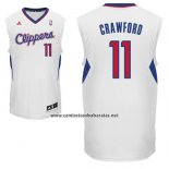 Camiseta Los Angeles Clippers Jamal Crawford #11 Blanco