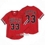 Camiseta Manga Corta Chicago Bulls Scottie Pippen #33 Rojo