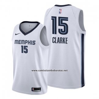 Camiseta Memphis Grizzlies Brandon Clarke #15 Association Blanco