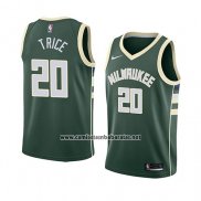 Camiseta Milwaukee Bucks Travis Trice #20 Icon 2018 Verde