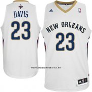 Camiseta New Orleans Pelicans Anthony Davis #23 Blanco