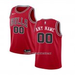 Camiseta Nino Chicago Bulls Personalizada 17-18 Rojo