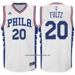 Camiseta Philadelphia 76ers Markelle Fultz #20 Blanco