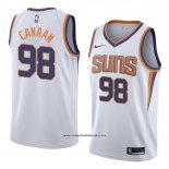 Camiseta Phoenix Suns Isaiah Canaan #98 Association 2017-18 Blanco