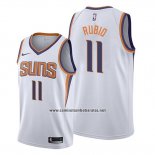 Camiseta Phoenix Suns Ricky Rubio #11 Association Blanco