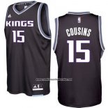 Camiseta Sacramento Kings DeMarcus Cousins #15 2016-17 Negro