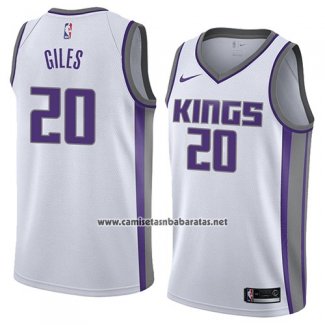 Camiseta Sacramento Kings Harry Giles #20 Association 2018 Blanco