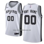 Camiseta San Antonio Spurs Nike Personalizada 17-18 Blanco
