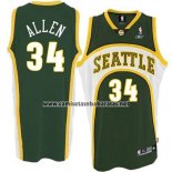 Camiseta Seattle SuperSonics Ray Allen #34 Historic Verde
