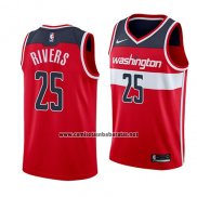 Camiseta Washington Wizards Austin Rivers #25 Icon 2018 Rojo