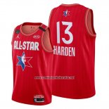 Camiseta All Star 2020 Houston Rockets James Harden #13 Rojo