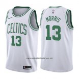 Camiseta Boston Celtics Marcus Morris #13 Association 2017-18 Blanco