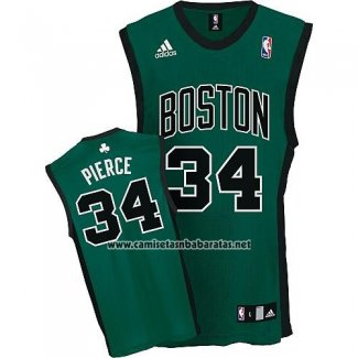 Camiseta Boston Celtics Paul Pierce #34 Verde
