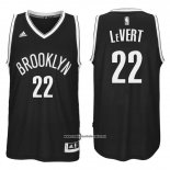 Camiseta Brooklyn Nets Caris LeVert #22 Negro