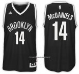 Camiseta Brooklyn Nets KJ McDaniels #14 Negro
